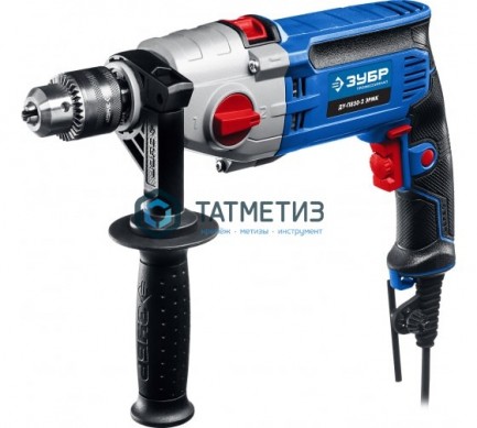 Дрель удар, ЗУБР Профессионал 850 Вт в кейсе |  «ТАТМЕТИЗ» Дрель удар, ЗУБР Профессионал 850 Вт в кейсе -  магазин крепежа «ТАТМЕТИЗ»