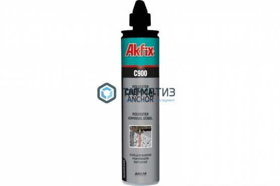 Химический Анкер 300 мл Akfix C900 (12) |  «ТАТМЕТИЗ» Химический Анкер 300 мл Akfix C900 (12) -  магазин крепежа «ТАТМЕТИЗ»
