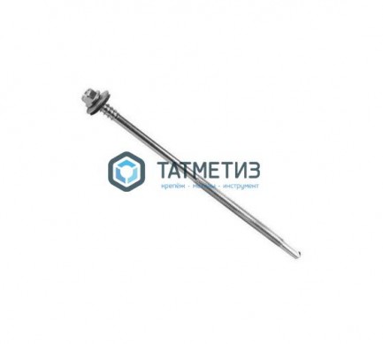 Саморез для сэндвич-панелей 6,3/5,5х190  (550 шт/уп) DR Ruspert |  «ТАТМЕТИЗ» Саморез для сэндвич-панелей 6,3/5,5х190  (550 шт/уп) DR Ruspert -  магазин крепежа «ТАТМЕТИЗ»