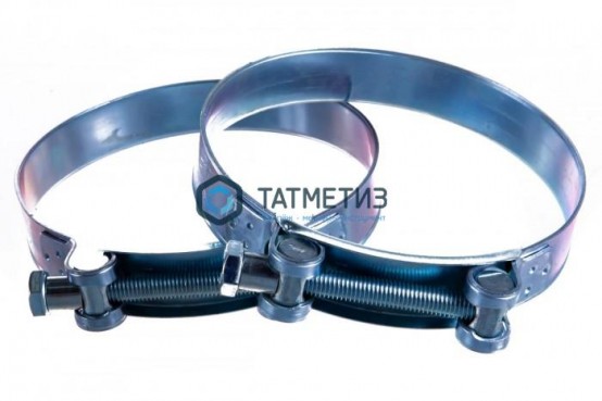 Хомут силовой, тип ROBUST, цинк,131-139 мм |  «ТАТМЕТИЗ» Хомут силовой, тип ROBUST, цинк,131-139 мм -  магазин крепежа «ТАТМЕТИЗ»