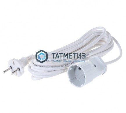 Удлинитель 1х5м УШ-6 без заземл. ПВС 2х0, 75 UNIVersal |  «ТАТМЕТИЗ» Удлинитель 1х5м УШ-6 без заземл. ПВС 2х0, 75 UNIVersal -  магазин крепежа «ТАТМЕТИЗ»
