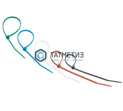 Хомут-стяжка нейлон 150 х 3, 0 (25) REXANT Цветные |  «ТАТМЕТИЗ» Хомут-стяжка нейлон 150 х 3, 0 (25) REXANT Цветные -  магазин крепежа «ТАТМЕТИЗ»