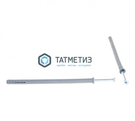 Дюбель-гвоздь  8х140 потай (50 шт/уп) KK |  «ТАТМЕТИЗ» Дюбель-гвоздь  8х140 потай (50 шт/уп) KK -  магазин крепежа «ТАТМЕТИЗ»