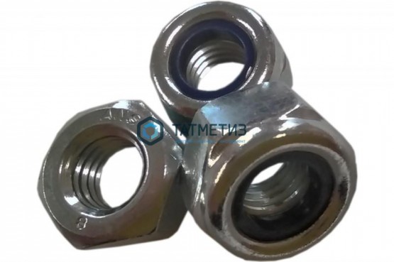 Гайка самоконтр DIN 985, оц М30 |  «ТАТМЕТИЗ» Гайка самоконтр DIN 985, оц М30 -  магазин крепежа «ТАТМЕТИЗ»