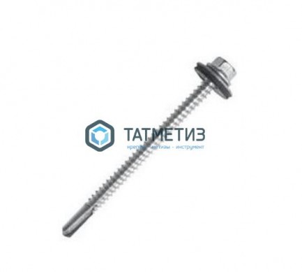 Саморез кровельный 5,5x 76 (100 шт/уп) DR |  «ТАТМЕТИЗ» Саморез кровельный 5,5x 76 (100 шт/уп) DR -  магазин крепежа «ТАТМЕТИЗ»