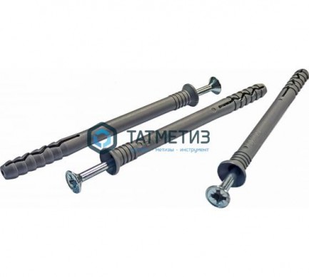 Дюбель-гвоздь  8х100 потай (100 шт/уп) DAXMER |  «ТАТМЕТИЗ» Дюбель-гвоздь  8х100 потай (100 шт/уп) DAXMER -  магазин крепежа «ТАТМЕТИЗ»