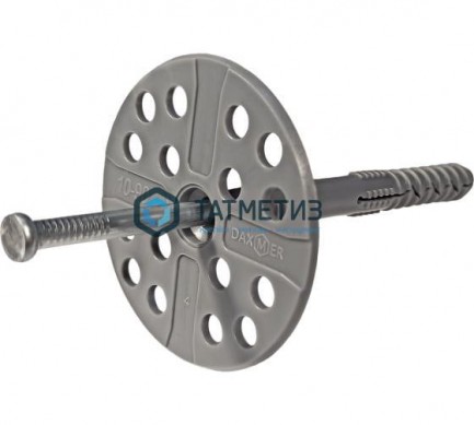 Дюбель д/изоляции IZO 10х 80  ( 500 шт/уп) DAXMER нейлон |  «ТАТМЕТИЗ» Дюбель д/изоляции IZO 10х 80  ( 500 шт/уп) DAXMER нейлон -  магазин крепежа «ТАТМЕТИЗ»