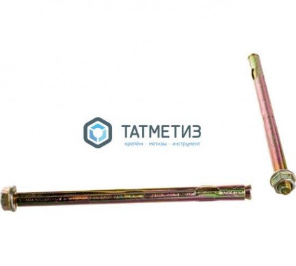 Анкерный болт с гайкой 10х150  ( 40 шт/уп) КК |  «ТАТМЕТИЗ» Анкерный болт с гайкой 10х150  ( 40 шт/уп) КК -  магазин крепежа «ТАТМЕТИЗ»