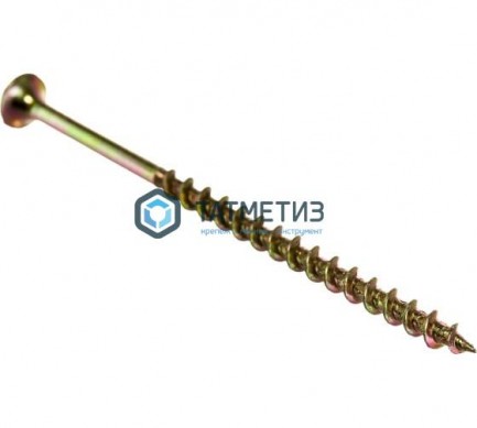 Саморезы потай по дереву желтые, PH2  4,2х76 (4 500 шт/уп) SR |  «ТАТМЕТИЗ» Саморезы потай по дереву желтые, PH2  4,2х76 (4 500 шт/уп) SR -  магазин крепежа «ТАТМЕТИЗ»