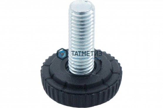 Опора резьбовая регулируемая D25, М8 х 20 мм |  «ТАТМЕТИЗ» Опора резьбовая регулируемая D25, М8 х 20 мм -  магазин крепежа «ТАТМЕТИЗ»