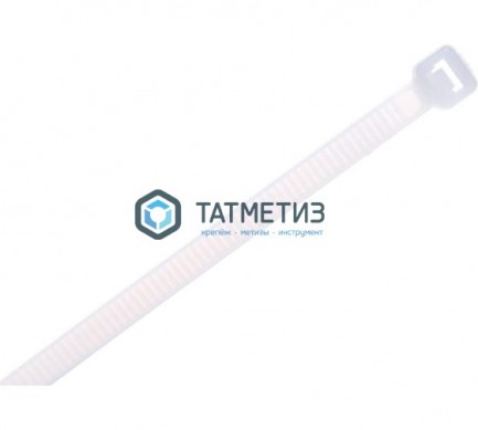 Хомут-стяжка нейлон 350 х 5, 0 (100) GL |  «ТАТМЕТИЗ» Хомут-стяжка нейлон 350 х 5, 0 (100) GL -  магазин крепежа «ТАТМЕТИЗ»