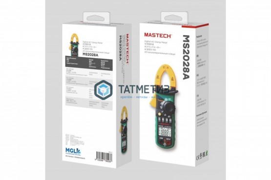 Клещи токоизмерительные MS2028A MASTECH |  «ТАТМЕТИЗ» Клещи токоизмерительные MS2028A MASTECH -  магазин крепежа «ТАТМЕТИЗ»
