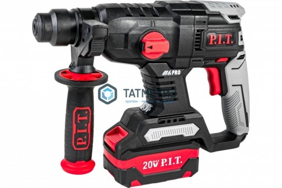 Перфоратор аккум. P.I.T PBH20H-22A (SDS+,20В,б/щет,2 ак*4.0Ач,Li-ion,2реж,1.5Дж,бур 22мм, ЗУ) |  «ТАТМЕТИЗ» Перфоратор аккум. P.I.T PBH20H-22A (SDS+,20В,б/щет,2 ак*4.0Ач,Li-ion,2реж,1.5Дж,бур 22мм, ЗУ) -  магазин крепежа «ТАТМЕТИЗ»