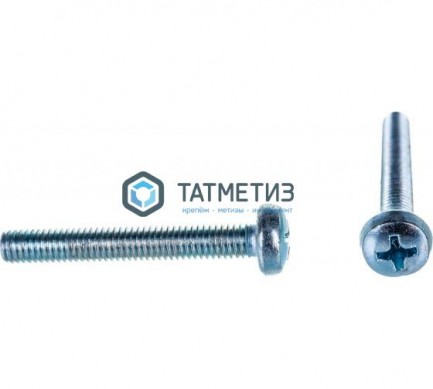 Винт п/ц DIN 7985 оц 4х40   (4500 шт/уп) R |  «ТАТМЕТИЗ» Винт п/ц DIN 7985 оц 4х40   (4500 шт/уп) R -  магазин крепежа «ТАТМЕТИЗ»