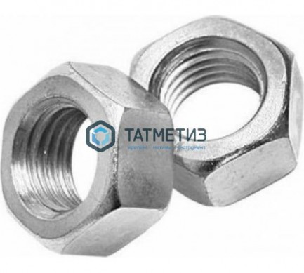 Гайка DIN 934, оцинк М27  КП 8  (уп 25кг / 160 шт) -  магазин крепежа «ТАТМЕТИЗ»