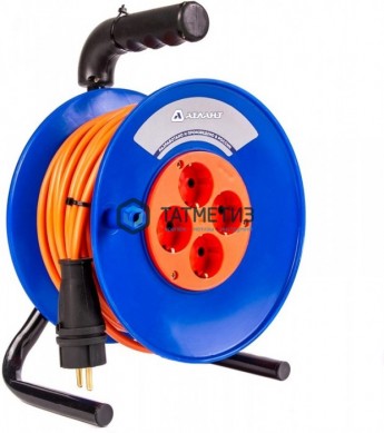 Удлинитель силовой на катушке с/з, КГ, 4000 Вт, 30м Атом Атлант |  «ТАТМЕТИЗ» Удлинитель силовой на катушке с/з, КГ, 4000 Вт, 30м Атом Атлант -  магазин крепежа «ТАТМЕТИЗ»