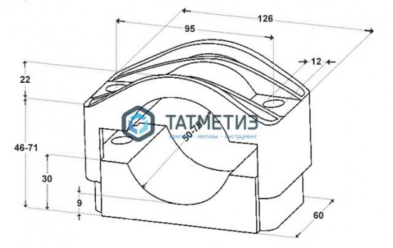 Хомуты для одиночного крепления Dutchclamp SE 50-75 |  «ТАТМЕТИЗ» Хомуты для одиночного крепления Dutchclamp SE 50-75 -  магазин крепежа «ТАТМЕТИЗ»