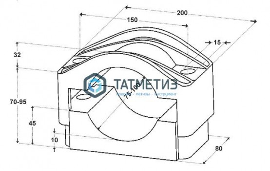 Хомуты для одиночного крепления Dutchclamp SE 75-100 |  «ТАТМЕТИЗ» Хомуты для одиночного крепления Dutchclamp SE 75-100 -  магазин крепежа «ТАТМЕТИЗ»