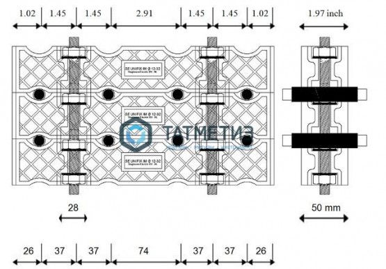 Кабельные блоки: Dutchclamp Unifix IM 3x12-32 |  «ТАТМЕТИЗ» Кабельные блоки: Dutchclamp Unifix IM 3x12-32 -  магазин крепежа «ТАТМЕТИЗ»