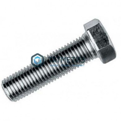 Болт М12 х140 DIN 933 оц. (уп 25 кг / 209 шт)* Z |  «ТАТМЕТИЗ» Болт М12 х140 DIN 933 оц. (уп 25 кг / 209 шт)* Z -  магазин крепежа «ТАТМЕТИЗ»
