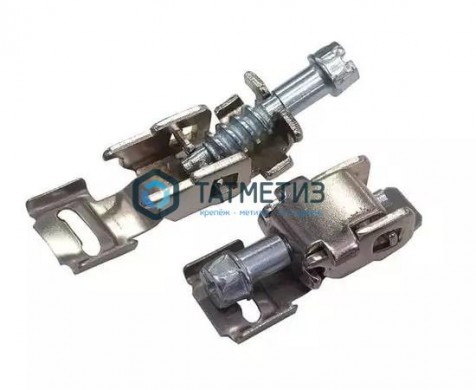 Зажим (замок) червячный для ленты Multiband (50 шт/уп) |  «ТАТМЕТИЗ» Зажим (замок) червячный для ленты Multiband (50 шт/уп) -  магазин крепежа «ТАТМЕТИЗ»