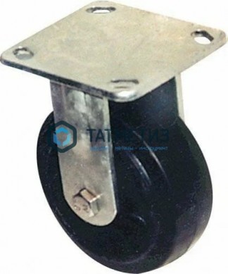 Колеса большегрузные НЕЙЛОН неповоротное с площадкой d 150 мм |  «ТАТМЕТИЗ» Колеса большегрузные НЕЙЛОН неповоротное с площадкой d 150 мм -  магазин крепежа «ТАТМЕТИЗ»
