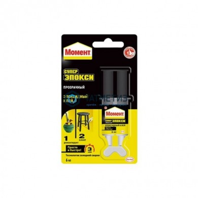 Клей Момент Супер Эпокси прозрачный шприц 6мл |  «ТАТМЕТИЗ» Клей Момент Супер Эпокси прозрачный шприц 6мл -  магазин крепежа «ТАТМЕТИЗ»