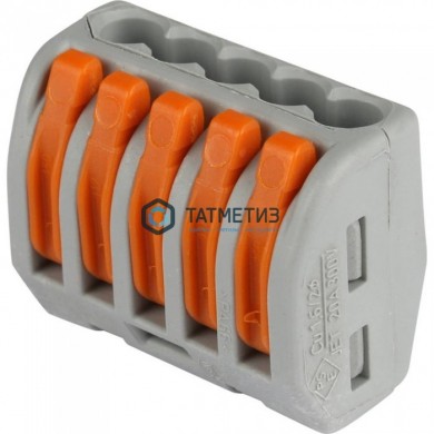 Клеммник TOKOV ELECTRIC 5х(0.08-2.5) |  «ТАТМЕТИЗ» Клеммник TOKOV ELECTRIC 5х(0.08-2.5) -  магазин крепежа «ТАТМЕТИЗ»