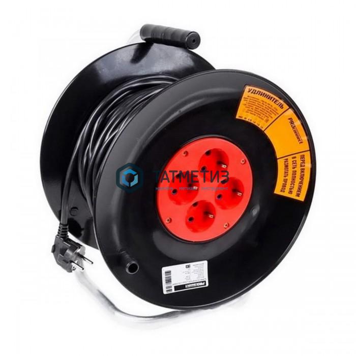 Удлинитель силовой на катушке 4 гнезда с/з 20 м 3х1 мм? STANDART PROCONNECT Удлинитель силовой на катушке 4 гнезда с/з 20 м 3х1 мм? STANDART PROCONNECT